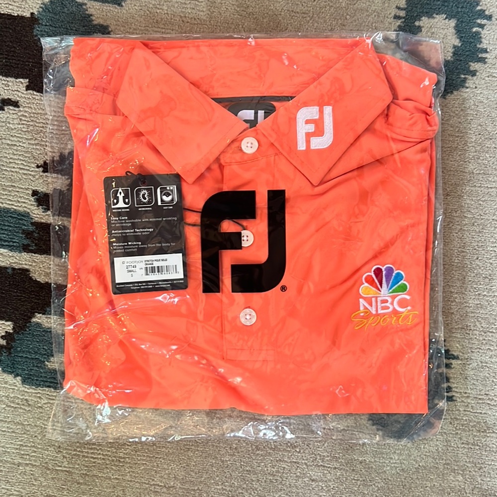 Footjoy organge polo